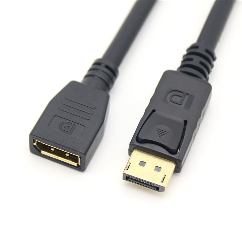 DisplayPort cable Display Male Port to Female Gold-Plated Cord 1.4V 4K@60HZ