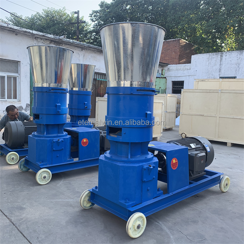 Feed pallet making machine animal pellet poultry feed processing machinery pelletizer machine for sale