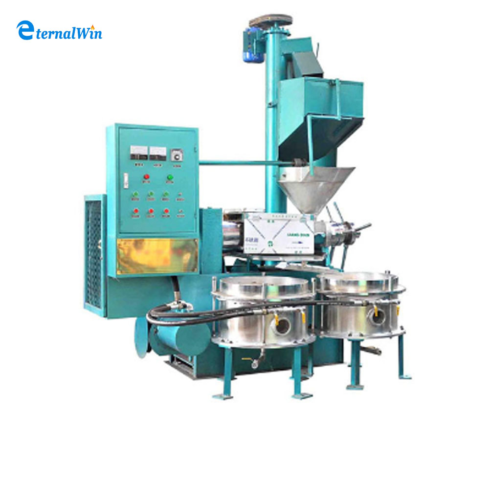 High quality Screw type peanut groundnut sunflower seed black seed coconut soybean mustard oil press/extracting/making machine