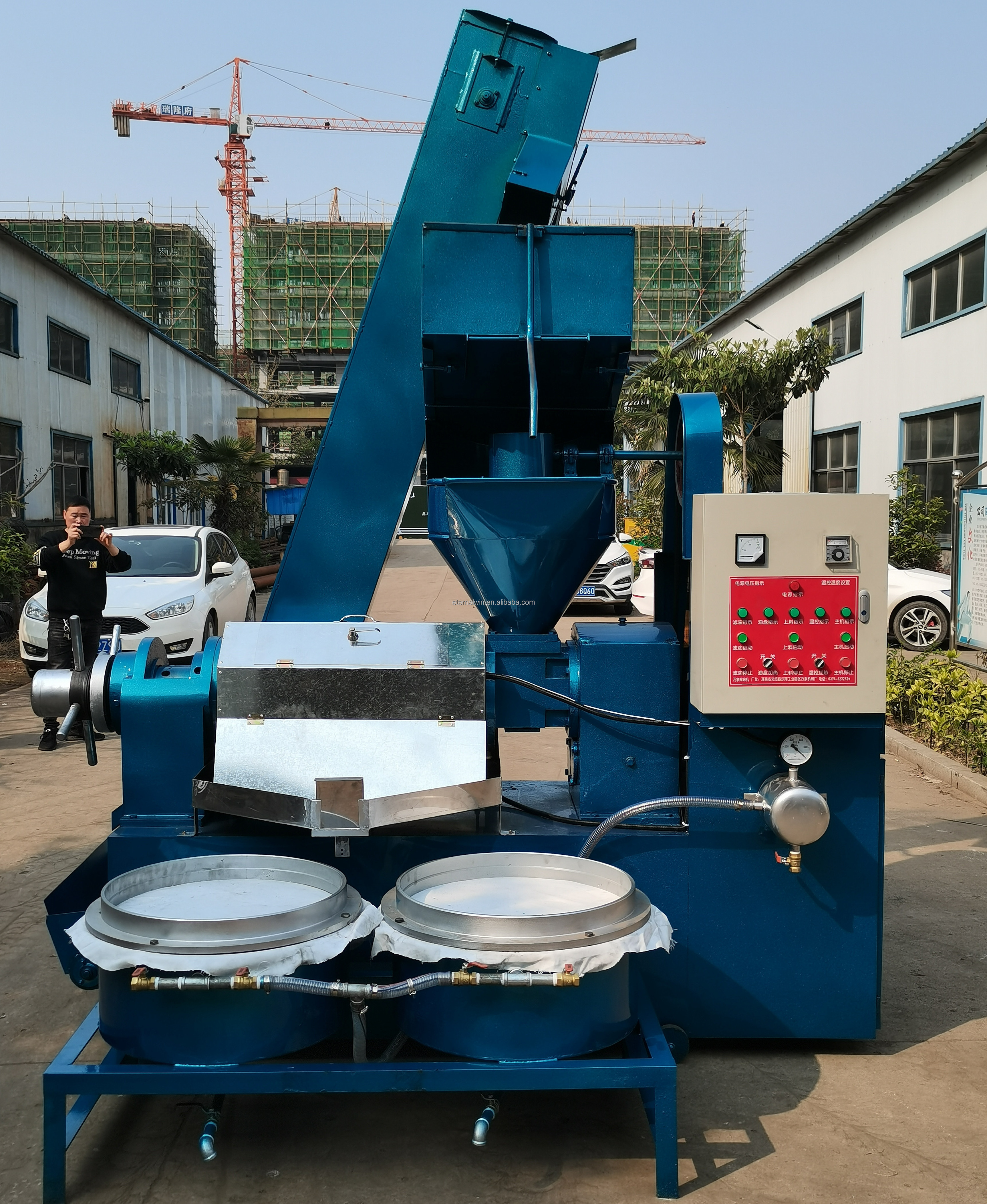 CE approve good price palm kernel oil processing machine plant seeds oil  extraction machine plant with low cost