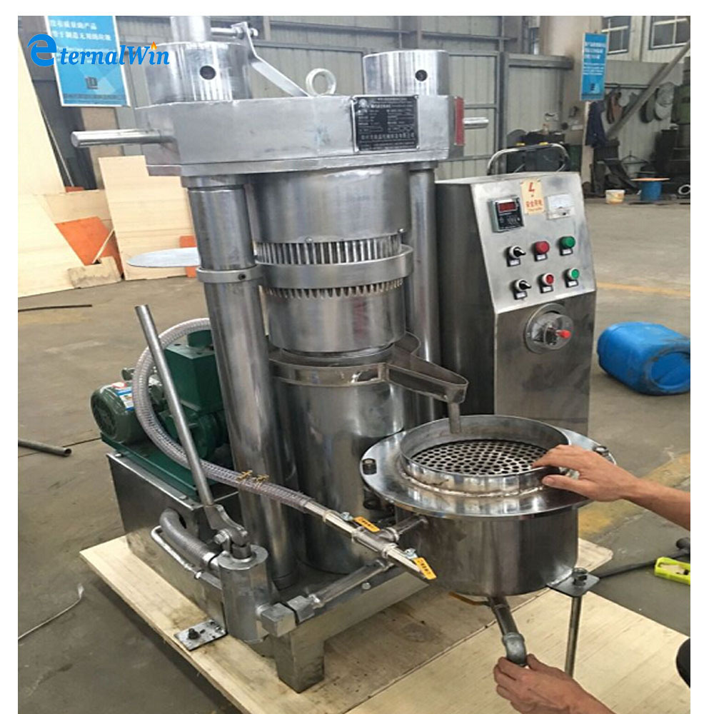 Small Automatic Hydraulic Cold  Avocado Palm Sesame Oil Extractor Pressing Olive oil  Press Machine