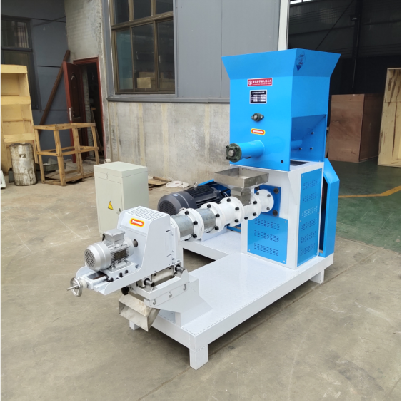 Commercial ornamental fish feed pellet machine/floating fish feed extruder/cat food feed extruder