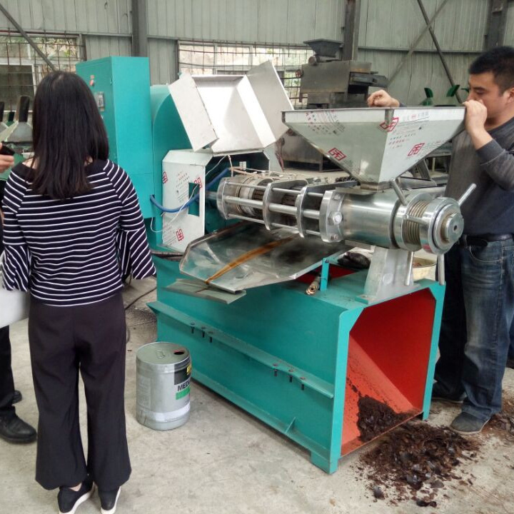 2021 Cold & Hot Pressing Machine Type and Oil Processing Machine 6yl-120  groundnut rapeseed oil press screw machine