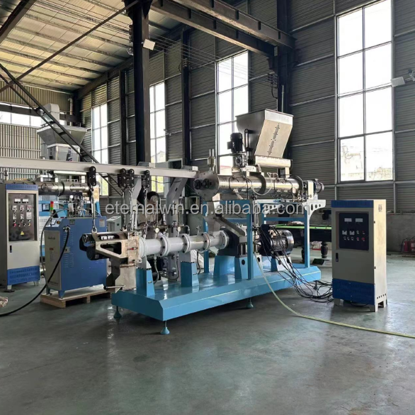 Automatic Puffed corn rice Snacks food puffing extruder production line corn flakes making machines