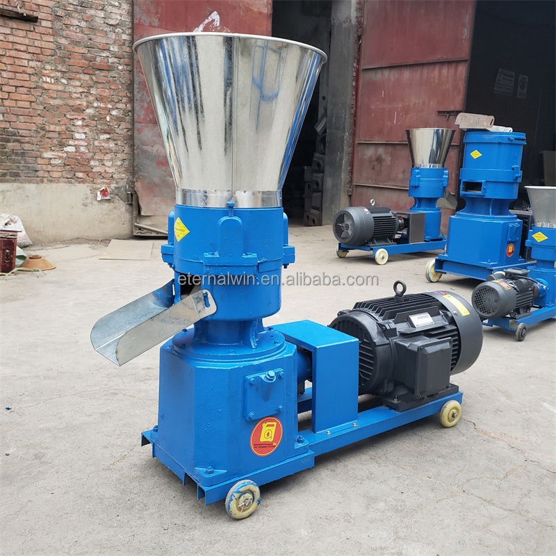 Feed pallet making machine animal pellet poultry feed processing machinery pelletizer machine for sale