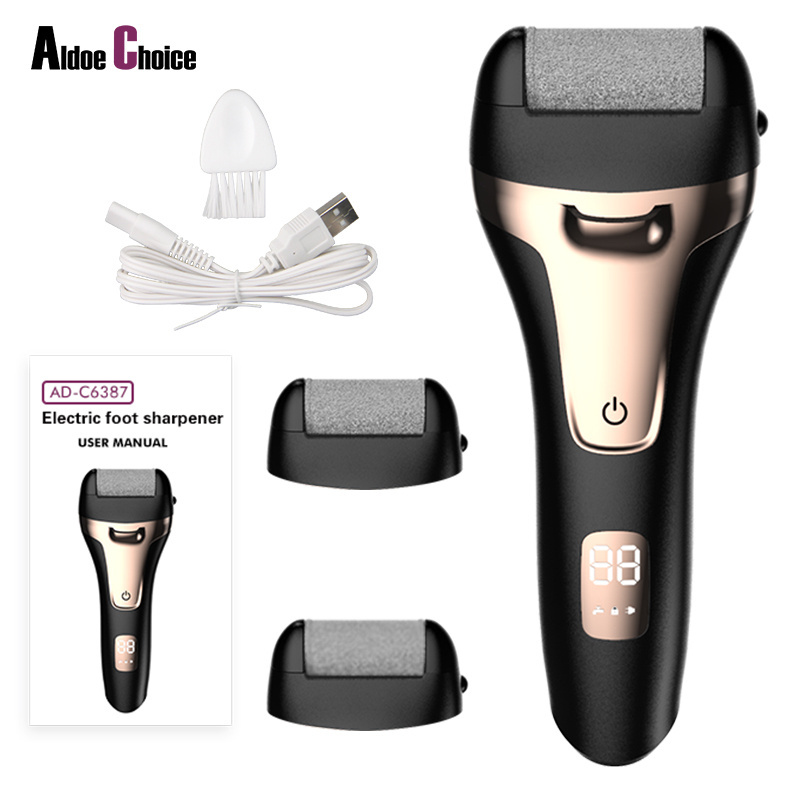 Professional Waterproof Portable Callus Remover Rechargeable Electric Foot Pedicure Callus Remover Electronic Foot File