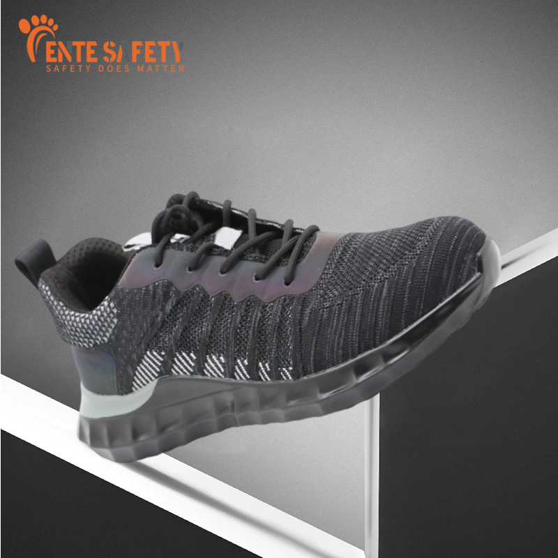 ENTE SAFETY 2023 New design export mens steel toe low top shoes boots lightweight sports safety shoes mens safety work boot