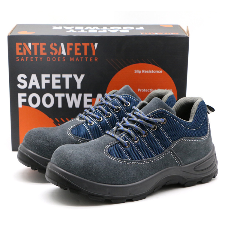 ENTE SAFETY wholesale china men black ce men black women rubber s3 steel toe woodland pu working safety shoes for men