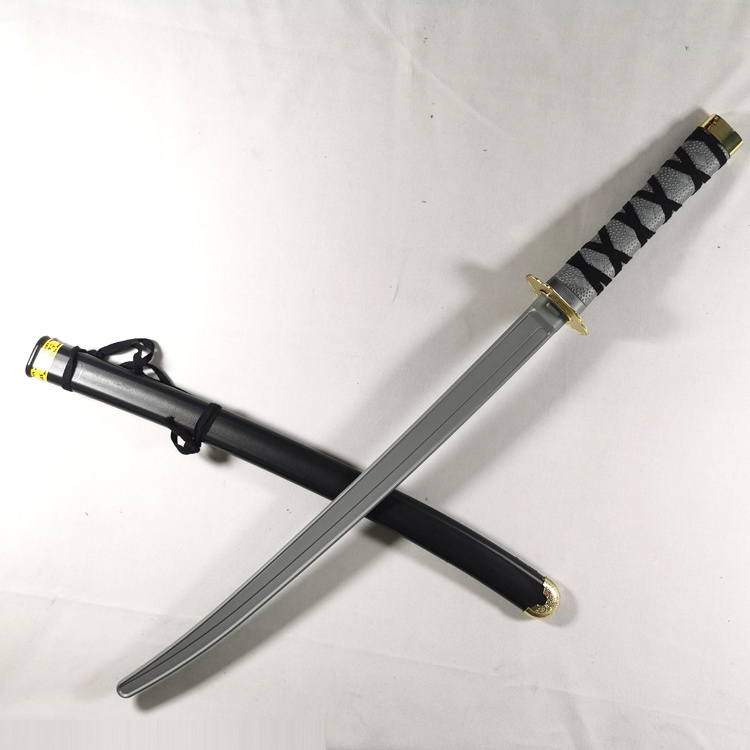 adult Party Costume props Simulation ninja knife weapons plastic toys Samurai katana sword for role-playing props Western sword