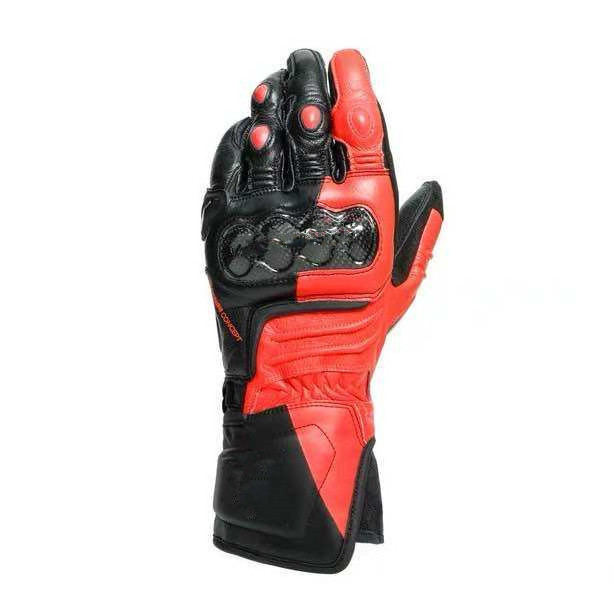 SULAITE Outdoor Leather Full Finger Bicycle Cycling Gloves Motorbike Motorcycle Gloves With Touchscreen