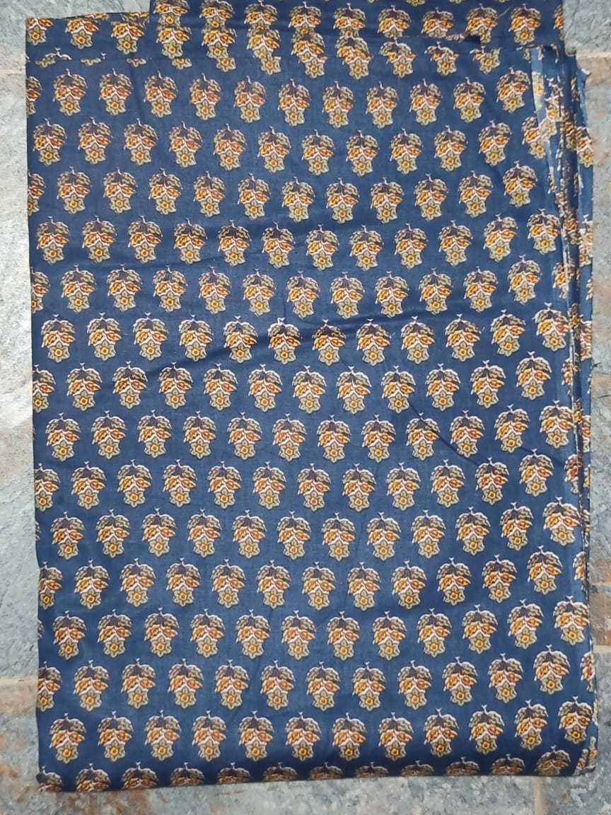 Indian Export Quality Animal Print Cotton Fabric for Crafting Drill and Making Women Dress Available in Bulk Quantity