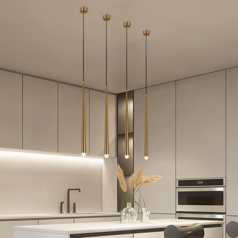 New Arrival Brass Color Kitchen Island Lights Kitchen Lighting Pendant Hanging Lights