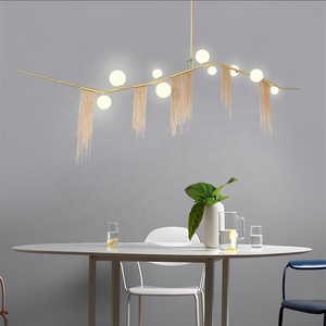 Home decoration modern design Chain Pendant Light Fixture Lustre Hanging Suspension light ETL89054