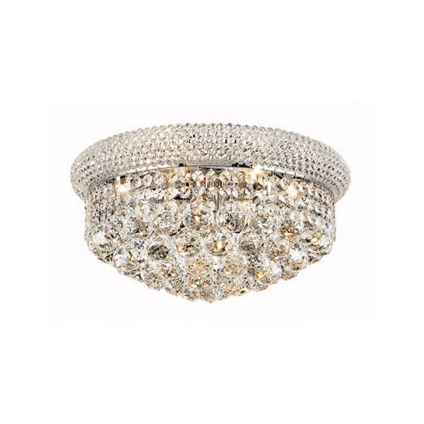 Wholesale Flush Mount Hotel Villa Crystal Ceiling Lamp Banquet LED Chandelier Ceiling Light