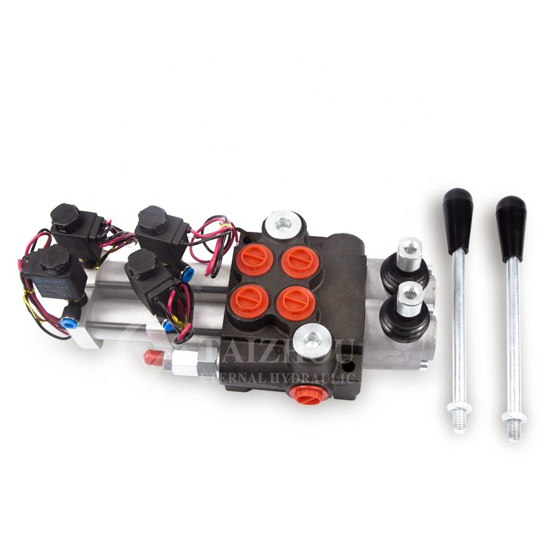 Solenoid Control Directional Valve Electro-Hydraulic, For Df Harrows Tractor Manual Directional Diverter Control Valve