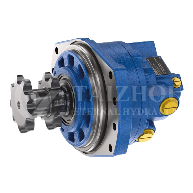 Bi-directional Hydraulic motor for Harvester, poclain MHP20 MHP11 for material handling Radial hydraulic piston motor