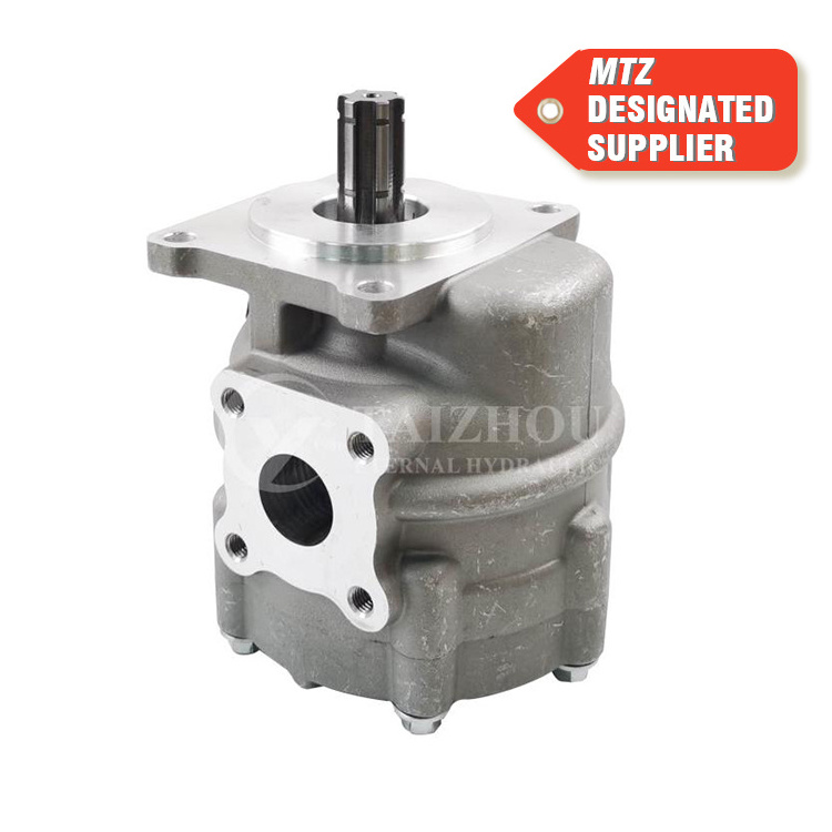 Double Multiple pump units gear pump, Russia NSH A series 32 50 71 100 for MTZ Kirovsky TTZ tractor hydraulic tractor gear pump