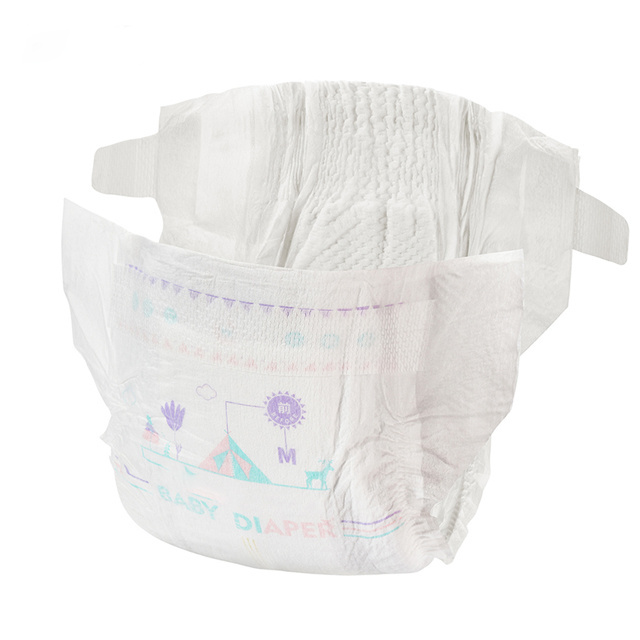 Modern Baby Diapers A Grade Wholesale Cute Sleepy Disposable Cotton Diapers For Babies Diapers Nappies Manufacturing Plant