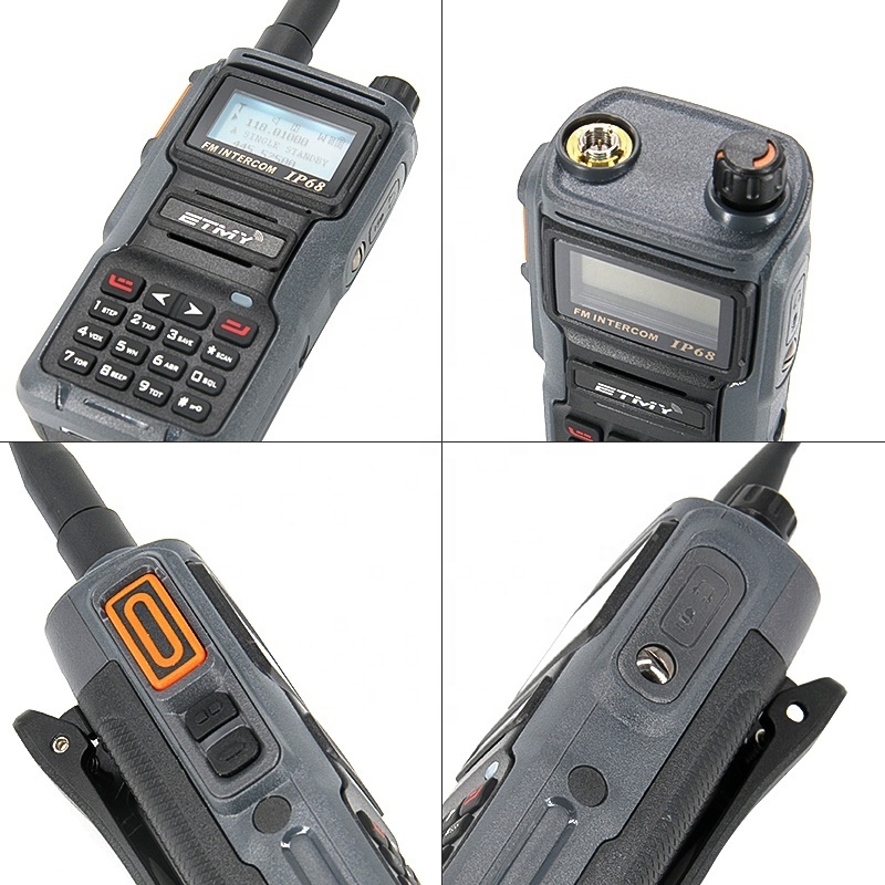 ETMY ET-8R Waterproof IP68 am fm ssb cb radio walkie talkie