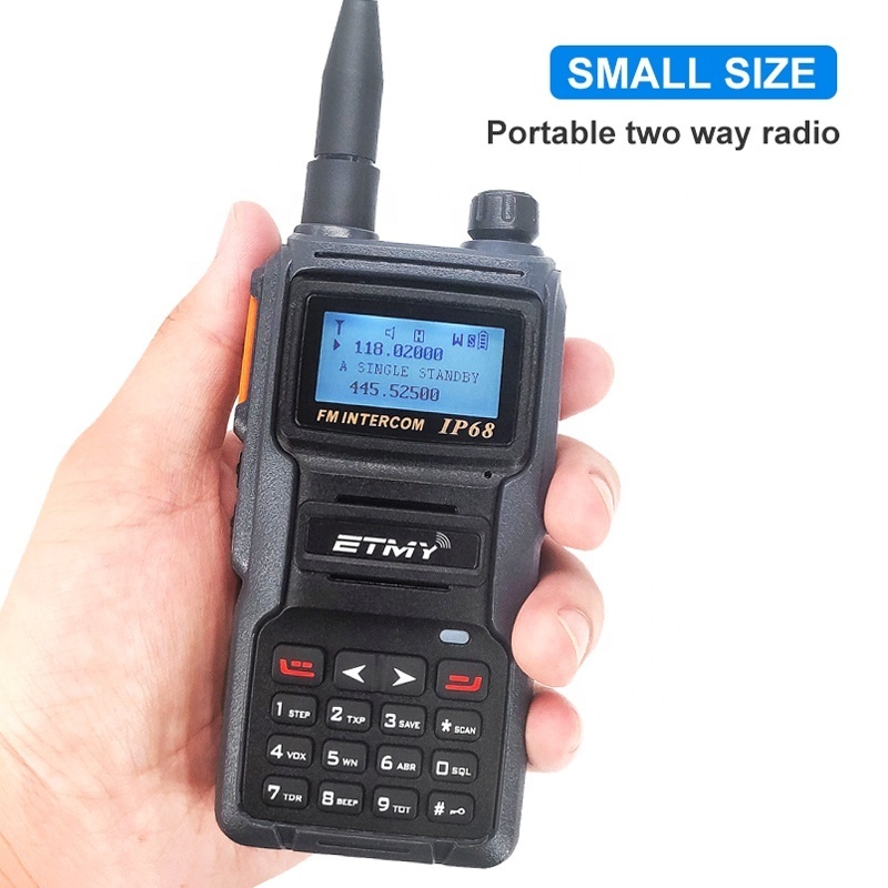 ETMY ET-8R Waterproof IP68 am fm ssb cb radio walkie talkie