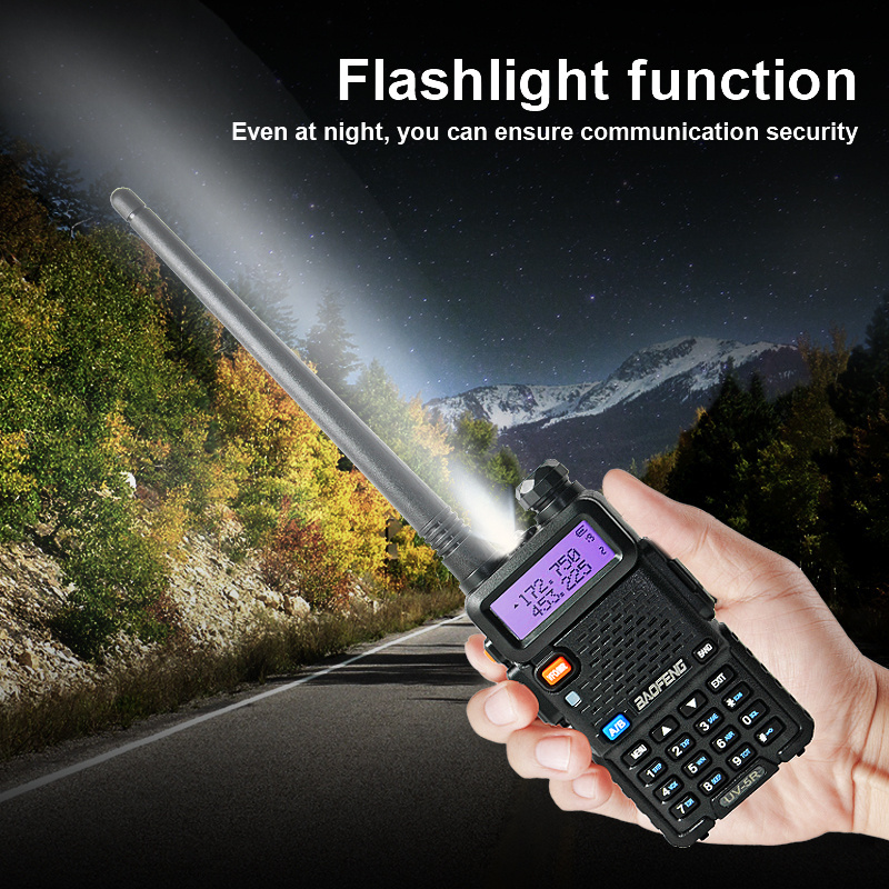 Baofeng High quality VHF UHF dual band handy two way radio UV-5R Ham radio for commercial