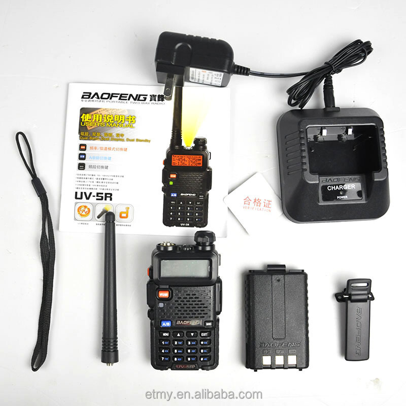 baofeng uv-5r radio frequency long distance woki toki good price