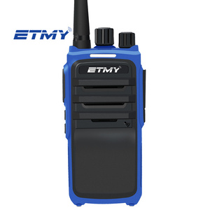 ETMY ET-79 Small 5km Cheap Handy talkie 2 way radio Ptt UHF Long distance Walkie talkie Rechargeable Handheld radio call