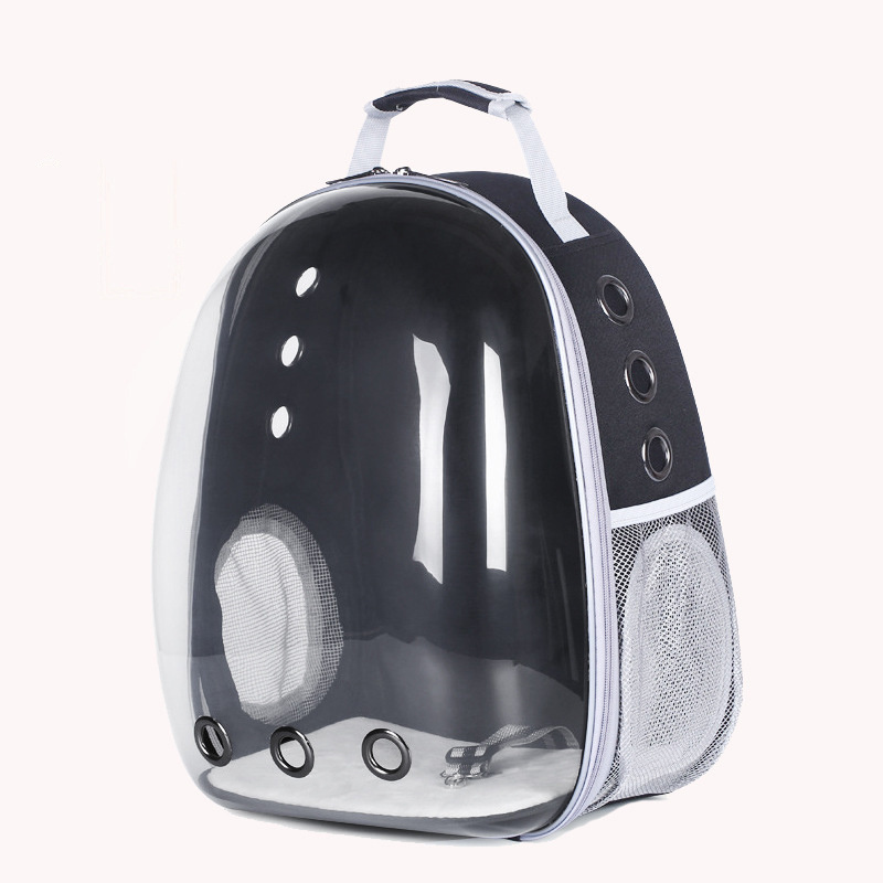 Pet Dog Backpack Portable Outdoor Cat Dog Carrier Bag Travel Suitcase For Pet Travel Transparent Case