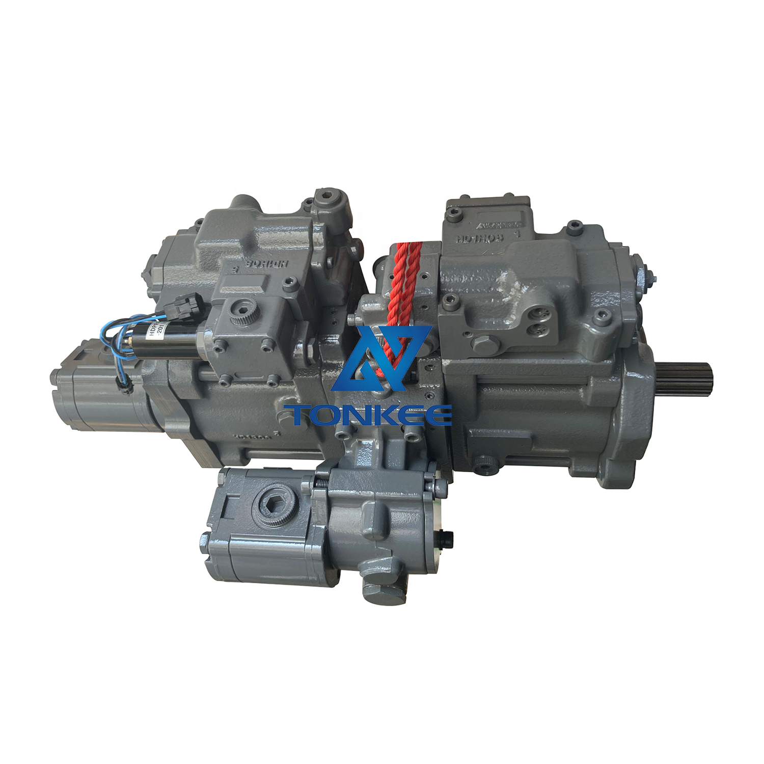 9233036 4601510 hydraulic piston pump assy ZX130W ZX130W-AMS wheeled hydraulic excavator main pump device with PTO gearbox