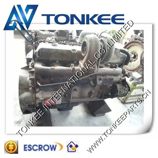 Construction Machinery Parts 6D16T Complete engine assy for Kobelco crane & Kato excavator