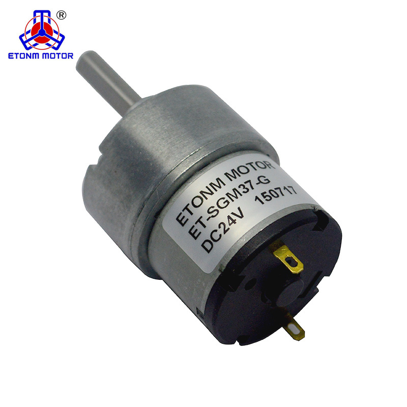 ETONM ET-SGM37G Gearbox Motor Reduction 37mm 12 Volt Dc Geared Motor 12v Dc Gear Motor