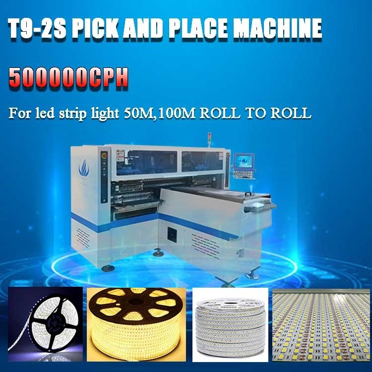 High quality automotive csp rope led strip light smt mounter machine