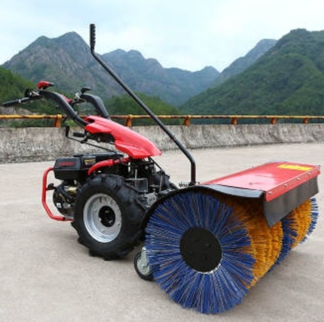 Factory price  Gasoline Snow Thrower 13hp Snow Throwing Machine hand propelled sweeper