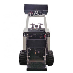 EPA CE Diesel Skid Steer Loader Skid Steer Hydraulic Drive With Rubber Track Mini Track Skid Steer Loader