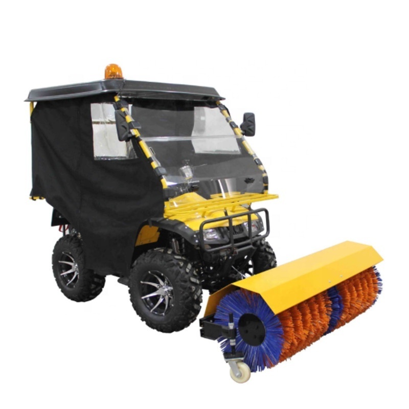 Small household property snow clearing and snow thrower self-propelled gasoline shovel snow throwing truck