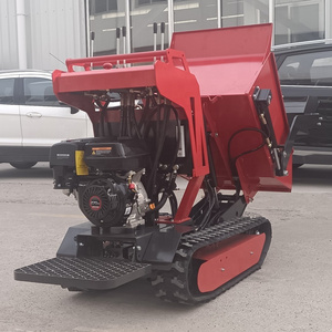 Small Track Mini Dumper 500kg 800kg  Track Dumper Mini dumper Hydraulic Crawler Tracked Vehicle