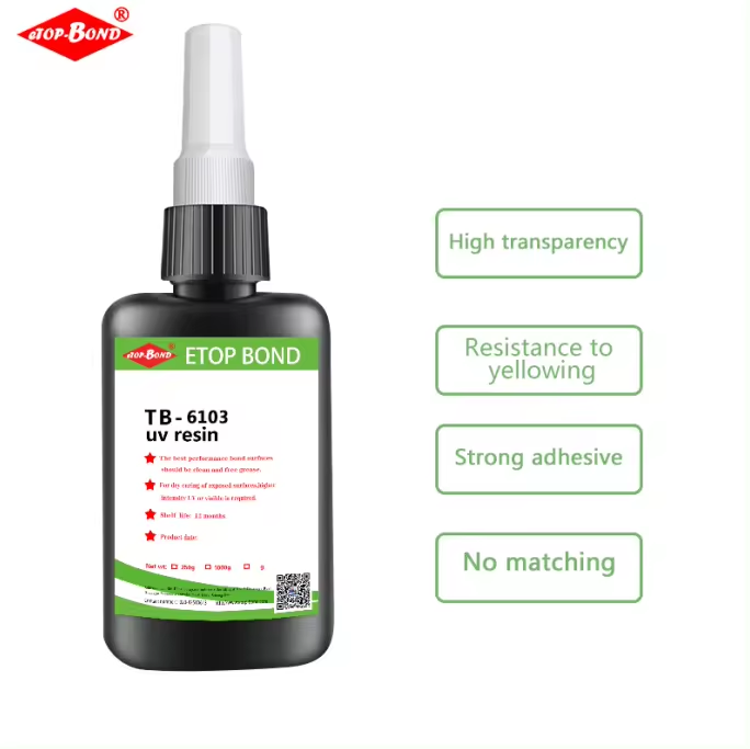 Manufacturers sell colorless transparent liquid  bonding metal glass UV acrylic adhesive glue