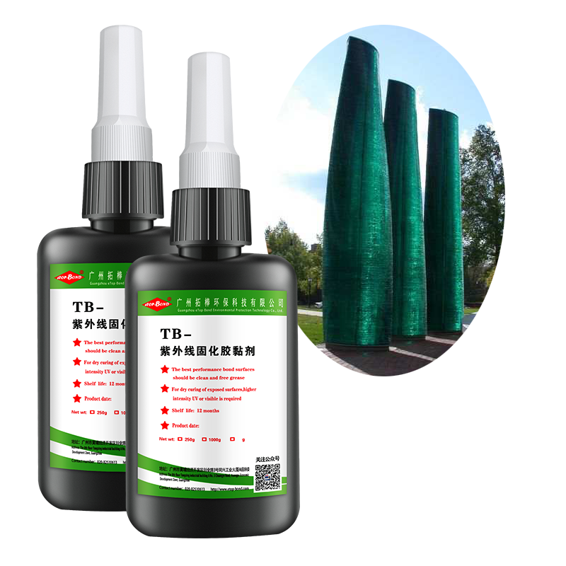 Manufacturers sell colorless transparent liquid  bonding metal glass UV acrylic adhesive glue