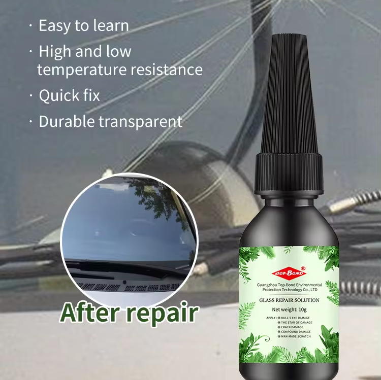 Newly upgraded formula has high transparency glue for car glass gluing  automotive repair