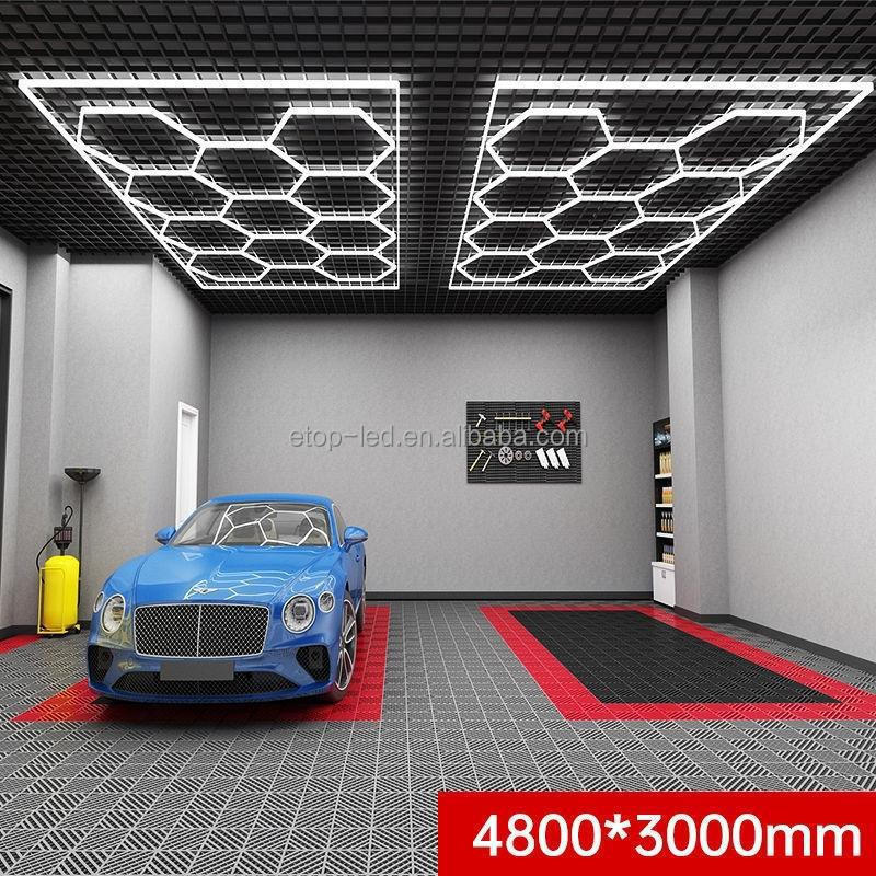 E-top Innovative Lighting The Perfect Way To Attract More Customers Led Hexagon Barber Light Ceiling