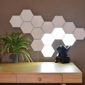 Etop Wholesale Hexagon Touch DIY Magnetic Modular Sensitive Wall Light Finger Touch Smart Led Home Decor Luxury Night Lights