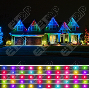 12v24vRGBw Point Light Source Aluminum strip Custom Christmas House Decoration Outdoor decoration Waterproof Gemstone led light