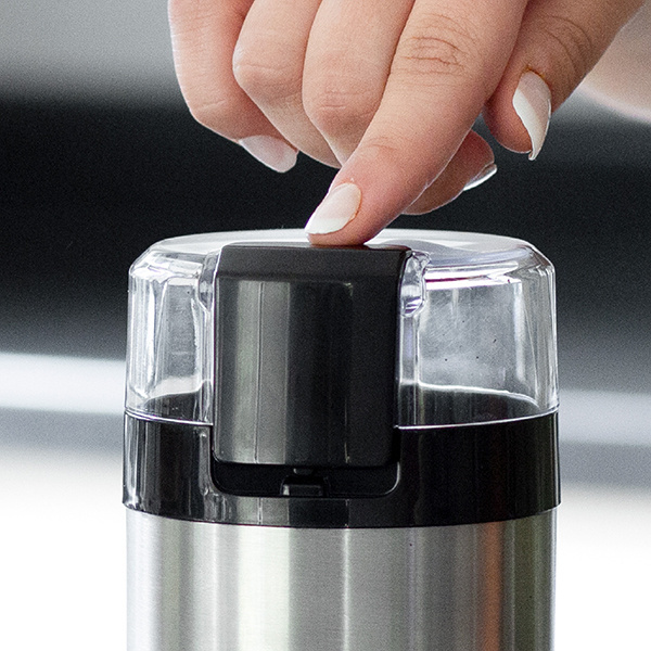 Portable Stainless Steel Coffee Machine One Touch Push-Button Control  Coffee Cup Electric Coffee Grinders