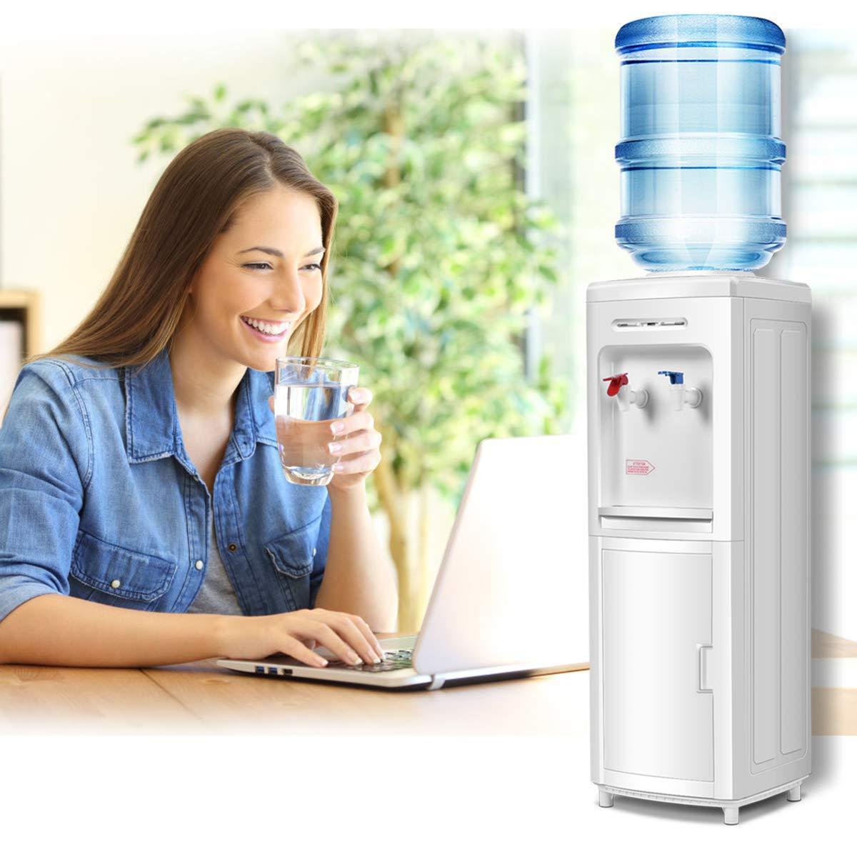 Hot-Selling Top Loading Hot And Cold Water Cooler Dispenser 5 Gallon Bottles Electric Water Dispenser For Homeuse