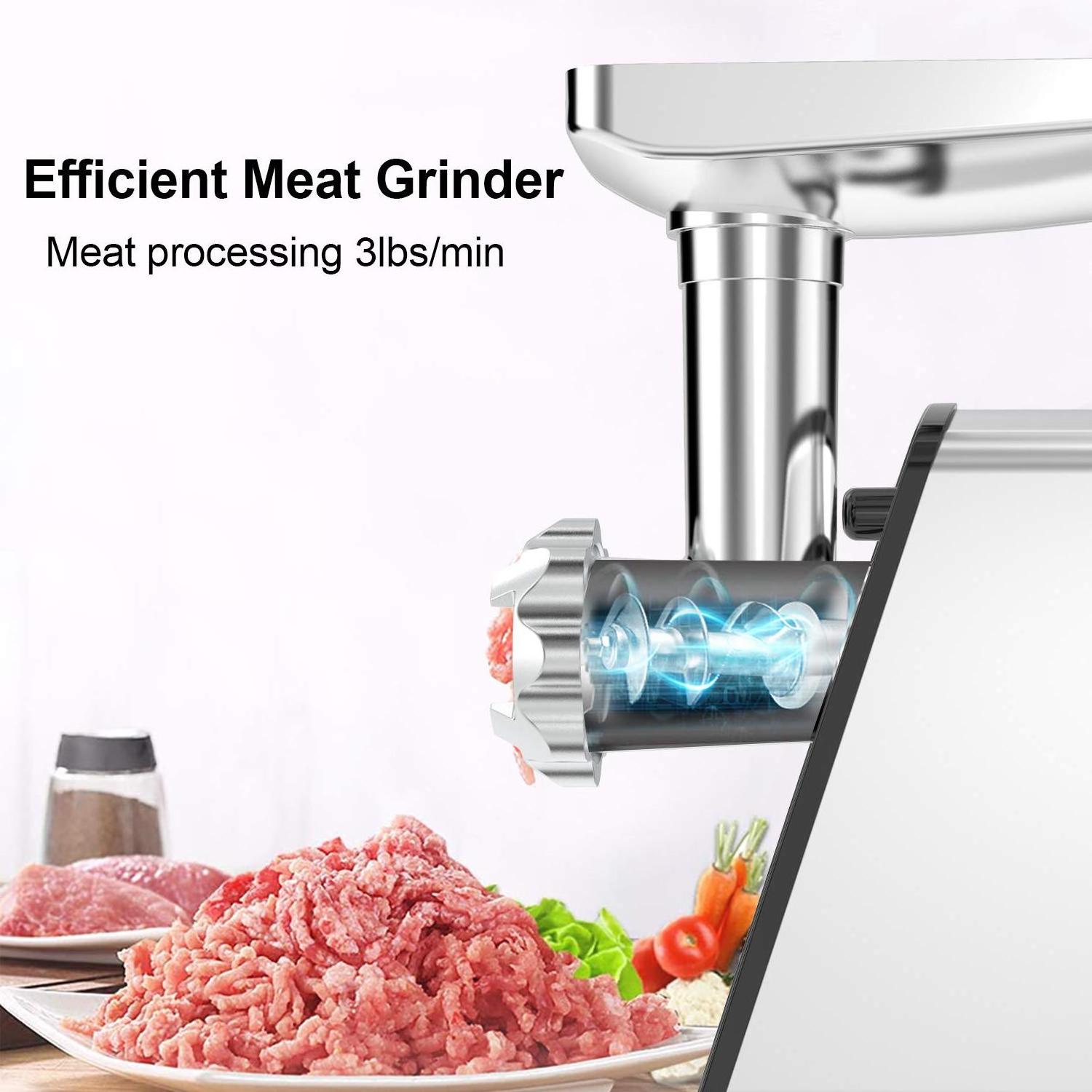 2600W Food Grinder Slicers Sausage Stuffer Maker Electric Meat Grinders For Home Kitchen Commercial Use