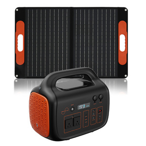 1500W Portable Power Station Lithium Battery Pack Outdoor Solar Rechargeable Mobile Power Supply