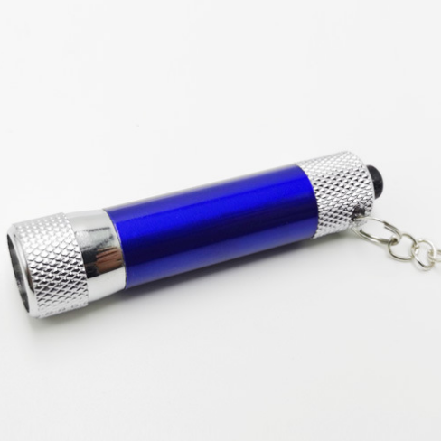 Aluminum alloy mini portable 3 LED key chain lamp small flashlight key lamp night lighting flashlight