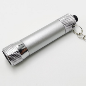 Aluminum alloy mini portable 3 LED key chain lamp small flashlight key lamp night lighting flashlight