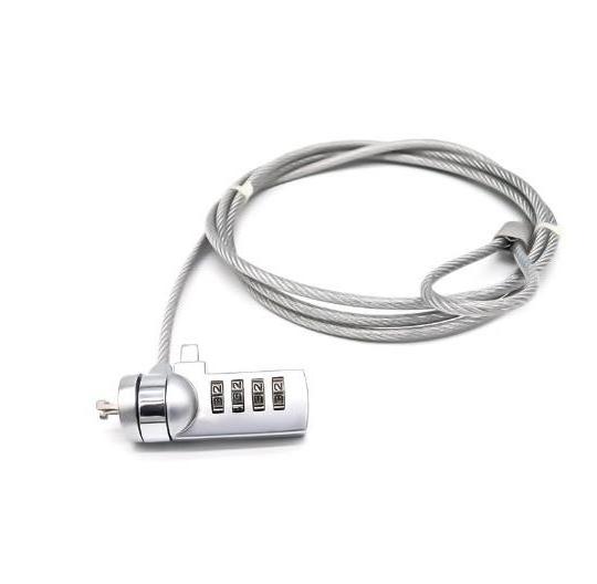 Laptop Combination Security Lock Cable Chain Theft Deterrent 4 Digit Password For Notebook PC Laptop