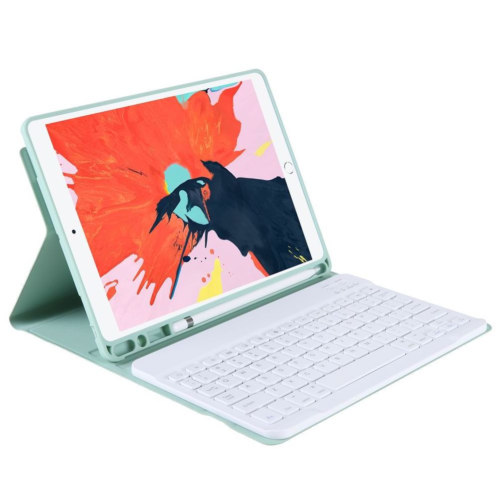 T098B Integrated Ultra-thin  BT wireless Keyboard Protective Case for iPad Air 4 10.9 inch (2020) with Stand & Pen slot